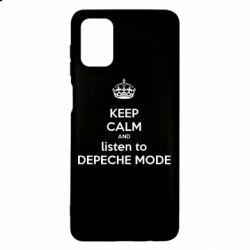 Чехол для Samsung M51 KEEP CALM and LISTEN to DEPECHE MODE - PrintSalon