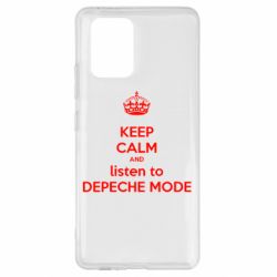 Чехол для Samsung S10 Lite KEEP CALM and LISTEN to DEPECHE MODE - PrintSalon