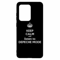 Чехол для Samsung S20 Ultra KEEP CALM and LISTEN to DEPECHE MODE - PrintSalon