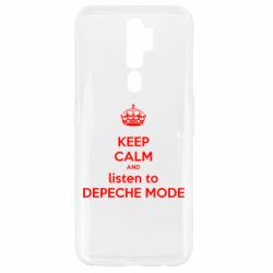 Чехол для Oppo A5/A9 2020 KEEP CALM and LISTEN to DEPECHE MODE