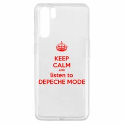 Чехол для Oppo A91/Reno3 KEEP CALM and LISTEN to DEPECHE MODE - PrintSalon