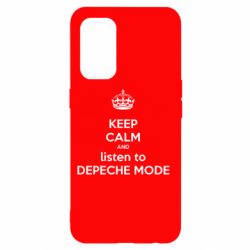 Чехол для Oppo Reno 5 4G KEEP CALM and LISTEN to DEPECHE MODE - PrintSalon