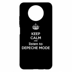 Чехол для Xiaomi Redmi Note 9 5G/Redmi Note 9T KEEP CALM and LISTEN to DEPECHE MODE