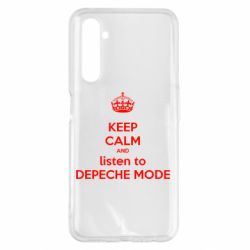 Чехол для Realme 6 Pro KEEP CALM and LISTEN to DEPECHE MODE - PrintSalon