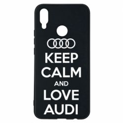 Чехол для Huawei P Smart Plus 2018 Keep Calm and Love Audi - PrintSalon