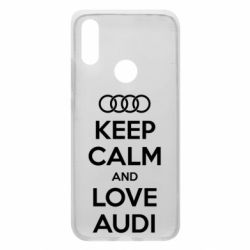 Чехол для Xiaomi Redmi 7 Keep Calm and Love Audi - PrintSalon
