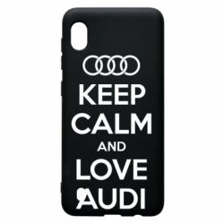Чехол для Samsung A10 Keep Calm and Love Audi - PrintSalon