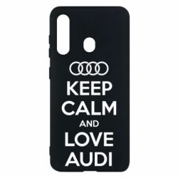 Чехол для Samsung M40 Keep Calm and Love Audi - PrintSalon