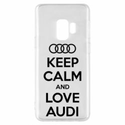 Чехол для Samsung S9 Keep Calm and Love Audi - PrintSalon