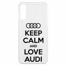Чехол для Samsung A50 Keep Calm and Love Audi - PrintSalon