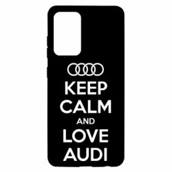 Чехол для Samsung A52 5G Keep Calm and Love Audi - PrintSalon