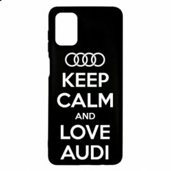 Чехол для Samsung M51 Keep Calm and Love Audi - PrintSalon