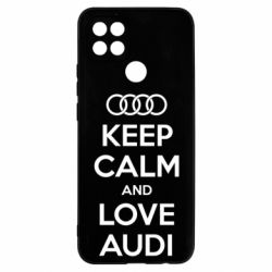 Чехол для Oppo A15s/A15 Keep Calm and Love Audi - PrintSalon