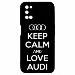 Чехол для Oppo A52/A72/A92 Keep Calm and Love Audi - PrintSalon