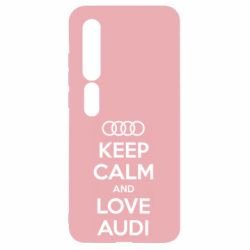Чехол для Xiaomi Mi10/10 Pro Keep Calm and Love Audi - PrintSalon