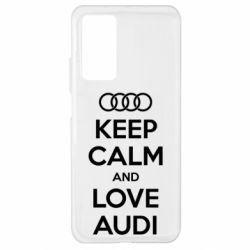 Чехол для Xiaomi Mi 10T/10T Pro Keep Calm and Love Audi - PrintSalon