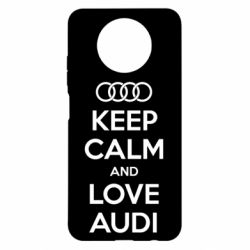 Чехол для Xiaomi Redmi Note 9 5G/Redmi Note 9T Keep Calm and Love Audi
