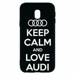 Чехол для Samsung J3 2017 Keep Calm and Love Audi - PrintSalon