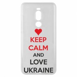 Чехол для Meizu Note 8 KEEP CALM and LOVE UKRAINE - PrintSalon