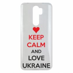 Чехол для Xiaomi Redmi Note 8 Pro KEEP CALM and LOVE UKRAINE - PrintSalon