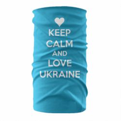 Бандана KEEP CALM and LOVE UKRAINE - PrintSalon