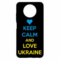 Чехол для Xiaomi Redmi Note 9 5G/Redmi Note 9T KEEP CALM and LOVE UKRAINE - PrintSalon