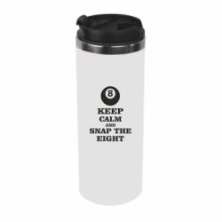 Термокружка Keep calm and snap the eight - PrintSalon