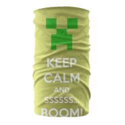 Бандана Keep calm and ssssssss...BOOM! - PrintSalon