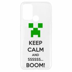 Чохол для Oppo A52 / A72 / A92Keep calm and ssssssss...BOOM! - PrintSalon