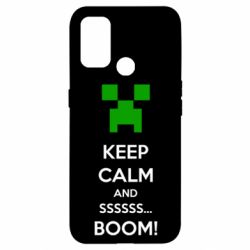 Чохол для Oppo A53 / A32 / A33Keep calm and ssssssss...BOOM! - PrintSalon