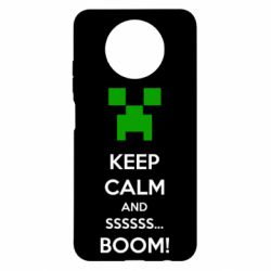 Чохол для Xiaomi Redmi Note 9 5G/Redmi Note 9T Keep calm and ssssssss...BOOM! - PrintSalon