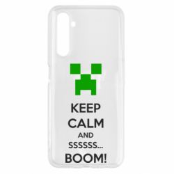 Чохол для Realme 6 Keep calm and ssssssss...BOOM! - PrintSalon