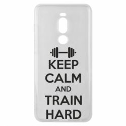 Чохол для Meizu Note 8 KEEP CALM and TRAIN HARD - PrintSalon