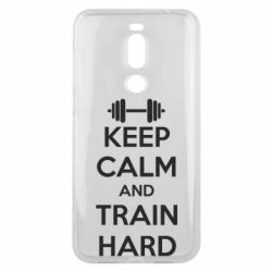 Чохол для Meizu X8 KEEP CALM and TRAIN HARD - PrintSalon