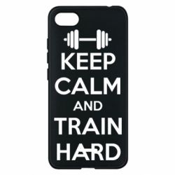 Чохол для Xiaomi Redmi 6A KEEP CALM and TRAIN HARD - PrintSalon
