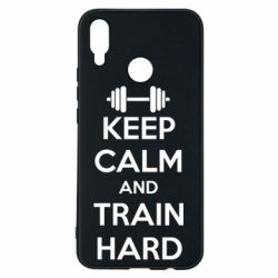 Чохол для Huawei P Smart Plus 2018 KEEP CALM and TRAIN HARD - PrintSalon