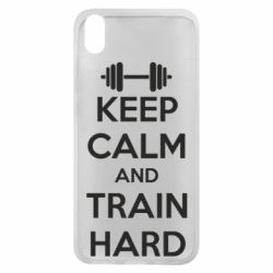 Чохол для Xiaomi Redmi 7A KEEP CALM and TRAIN HARD - PrintSalon