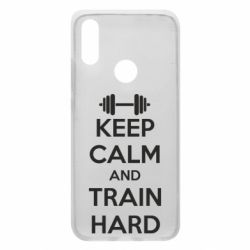 Чохол для Xiaomi Redmi 7 KEEP CALM and TRAIN HARD - PrintSalon