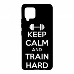 Чохол для Samsung A42 5G KEEP CALM and TRAIN HARD - PrintSalon