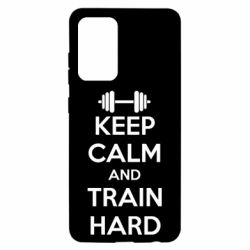 Чохол для Samsung A52 5G KEEP CALM and TRAIN HARD - PrintSalon