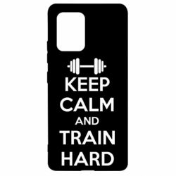 Чохол для Samsung S10 Lite KEEP CALM and TRAIN HARD - PrintSalon