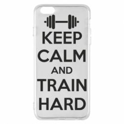 Чохол для iPhone 6 Plus/6S Plus KEEP CALM and TRAIN HARD - PrintSalon