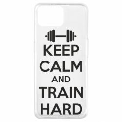 Чохол для Oppo A73KEEP CALM and TRAIN HARD - PrintSalon