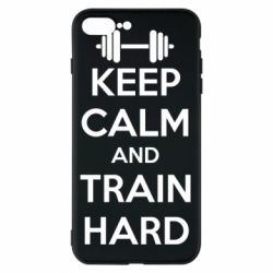 Чохол для iPhone 7 Plus KEEP CALM and TRAIN HARD - PrintSalon