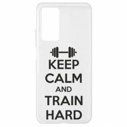 Чохол для Xiaomi Mi 10T / 10T Pro KEEP CALM and TRAIN HARD - PrintSalon