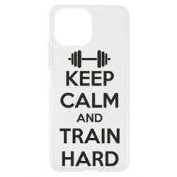 Чохол для Xiaomi Mi11 Lite KEEP CALM and TRAIN HARD - PrintSalon