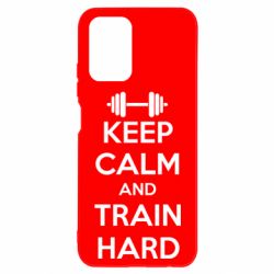Чохол для Xiaomi Redmi Note 10 KEEP CALM and TRAIN HARD - PrintSalon