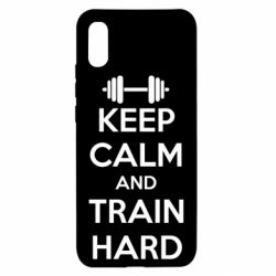 Чохол для Xiaomi Redmi 9a KEEP CALM and TRAIN HARD - PrintSalon