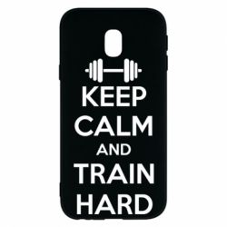 Чохол для Samsung J3 2017 KEEP CALM and TRAIN HARD - PrintSalon
