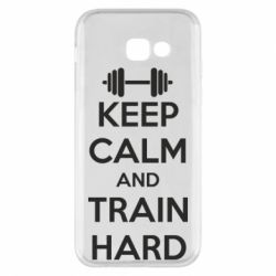 Чохол для Samsung A5 2017 KEEP CALM and TRAIN HARD - PrintSalon